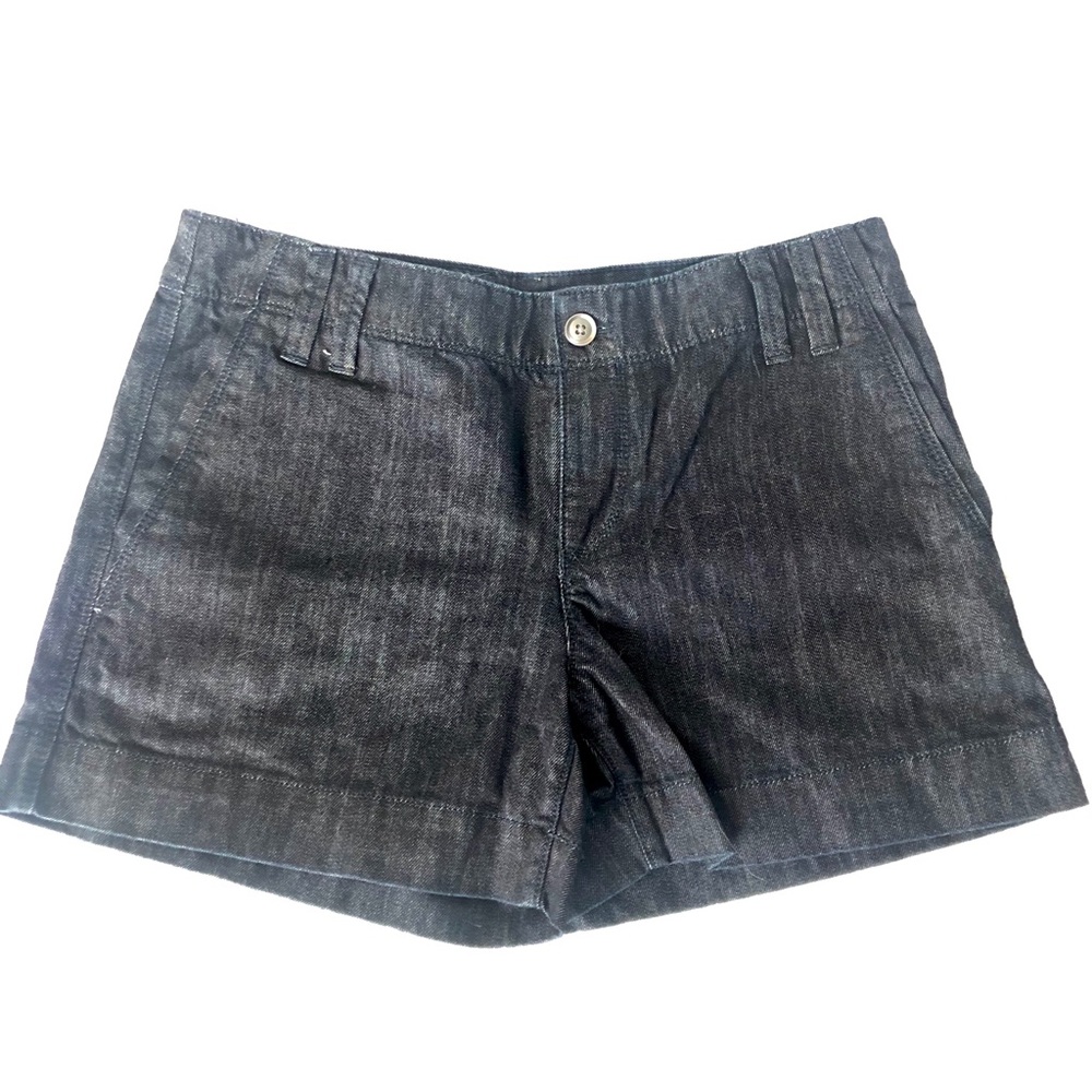 Dark denim shorts
